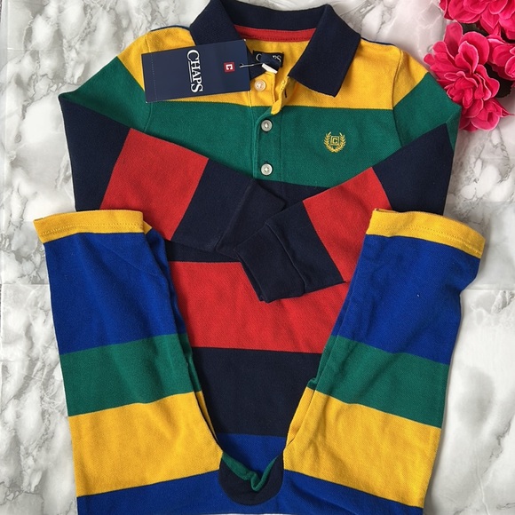 Chaps & Carterās - Long-sleeved Shirts & Pants Sets - Picture 8 of 11